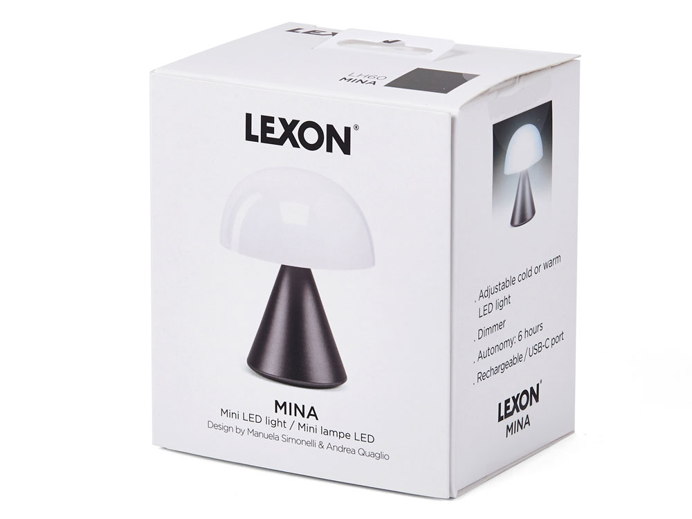 Лампа интерьерная Mina, Gun metal-7