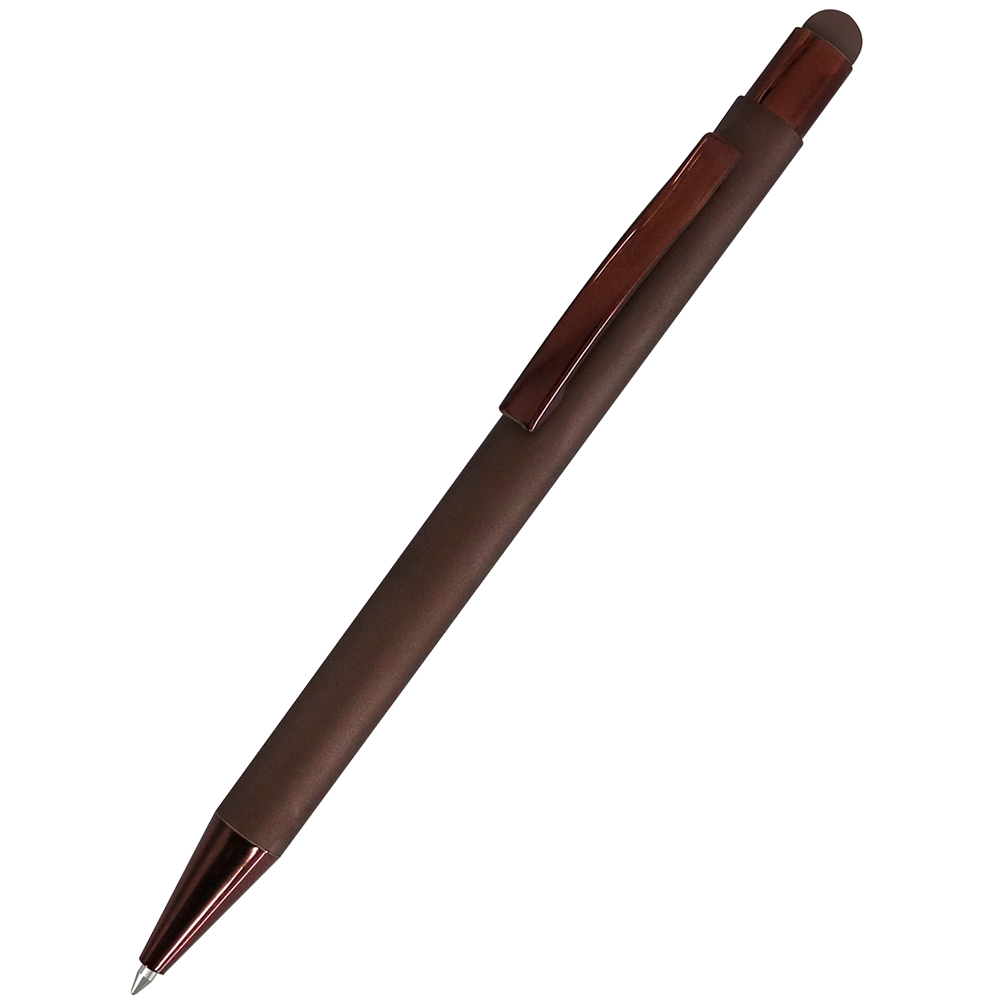 Ручка металлическая Elysia софт-тач, Бронзовый-0