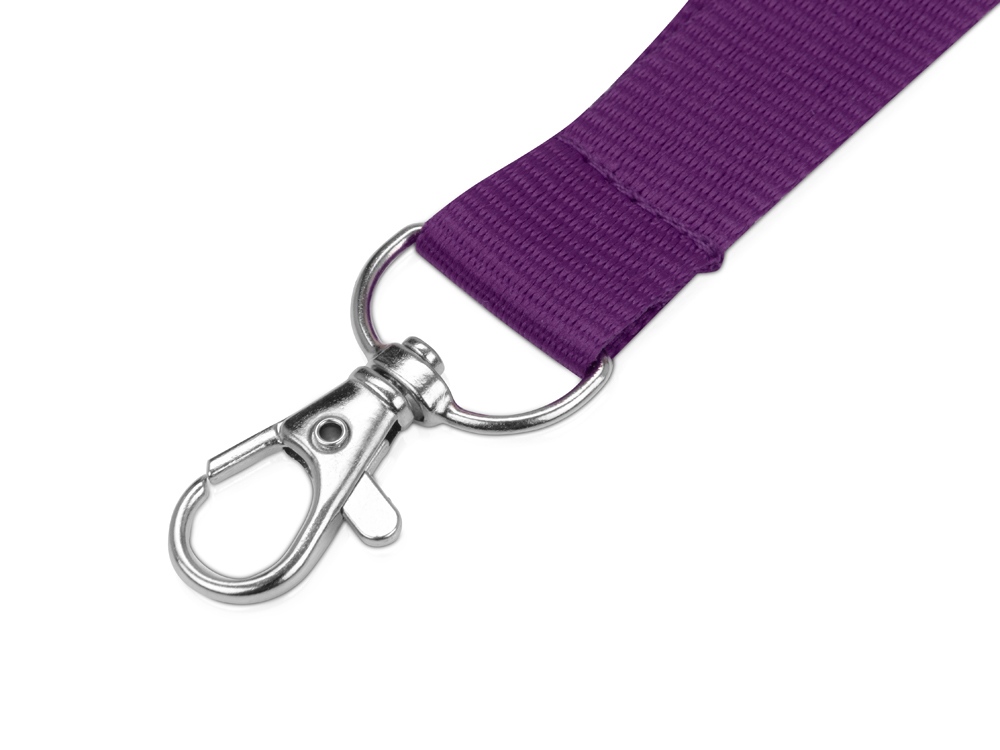 Ланьярд с карабином, фиолетовый-1