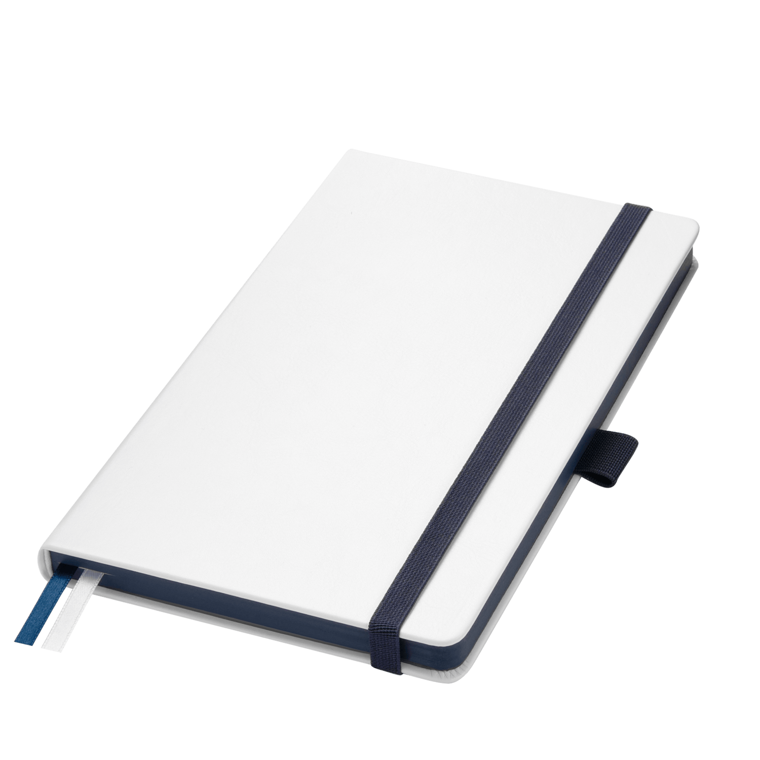 Ежедневник Арктик (Arctic) недатированный, белый/синий-0