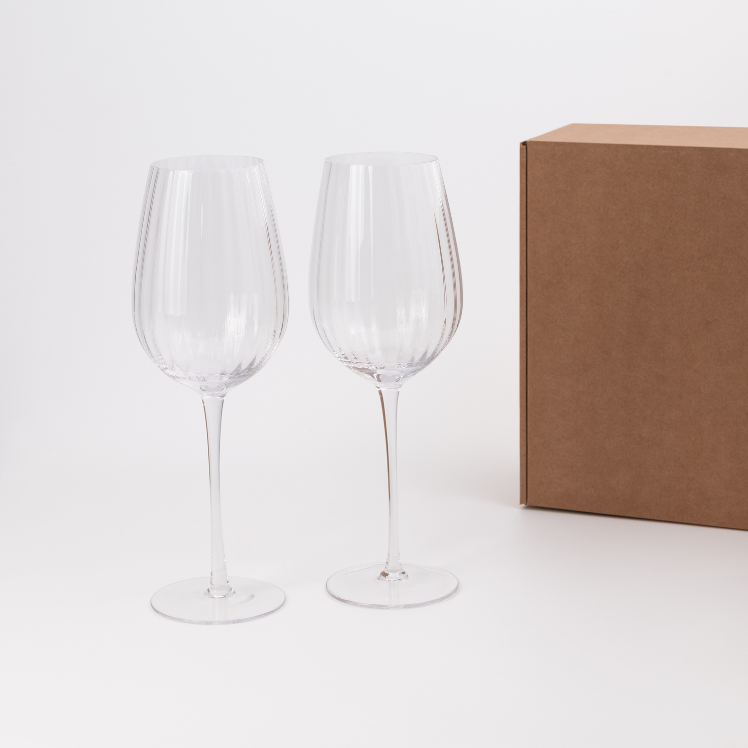 Подарочный набор 2 бокала для вина Blanche-1