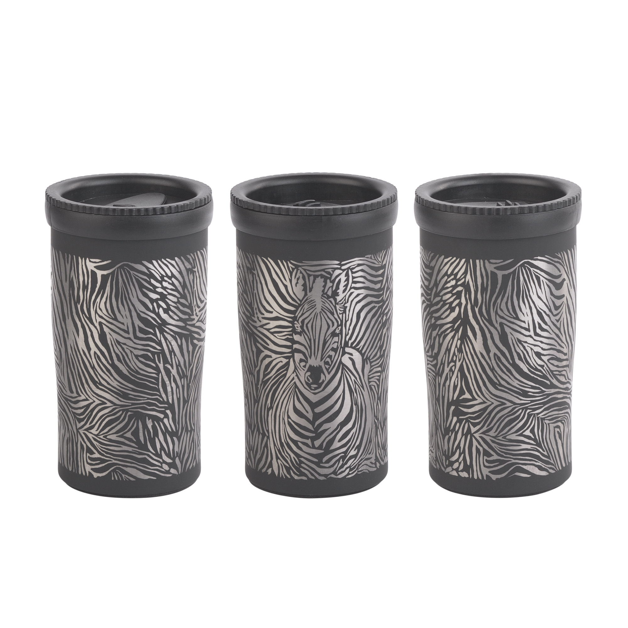 Термостакан "Миссури" 280 мл c гравировкой "Зебра", покрытие soft touch-2