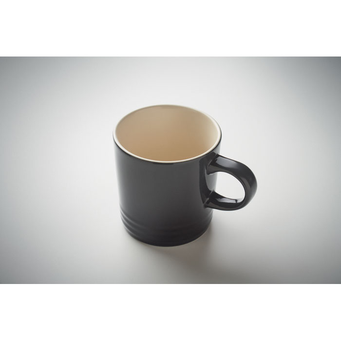 Ceramic mug 290ml, каменный серый-1