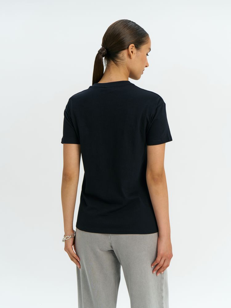 Футболка унисекс Regent 150, черная-5