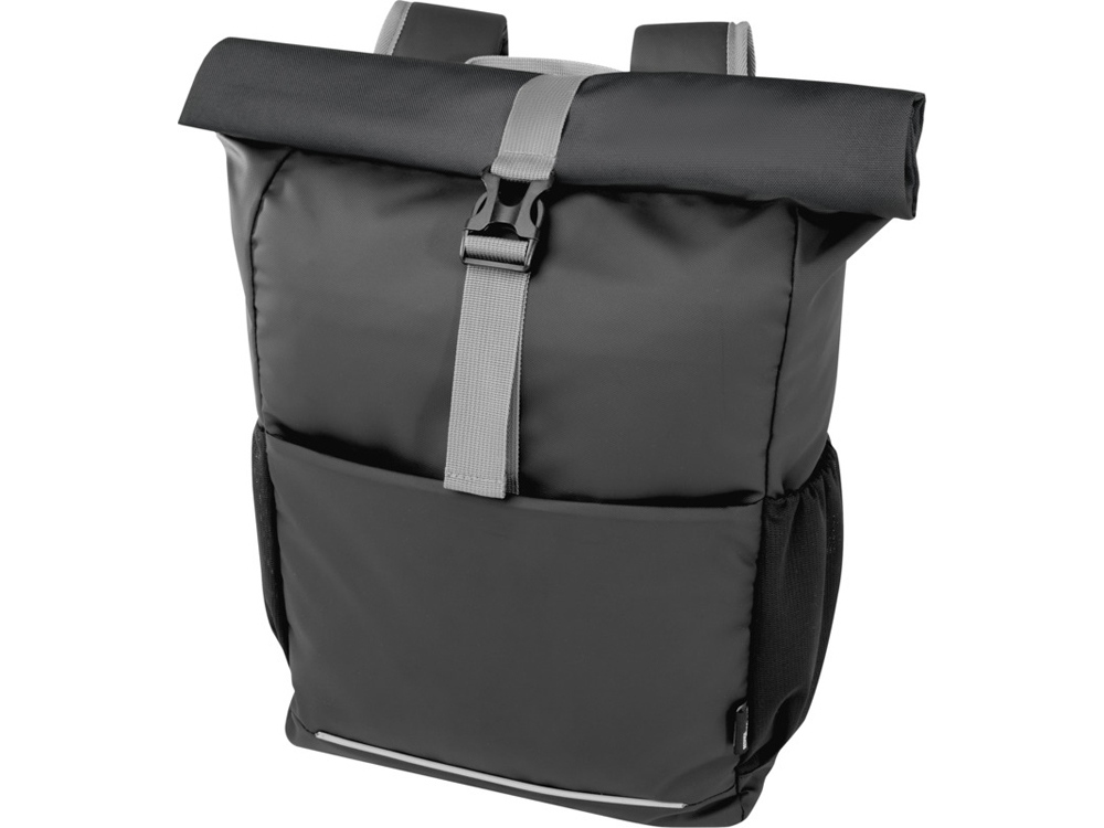 Aqua 15 GRS водонепроницаемая велосумка из переработанных материалов, 20 л - Черный-0