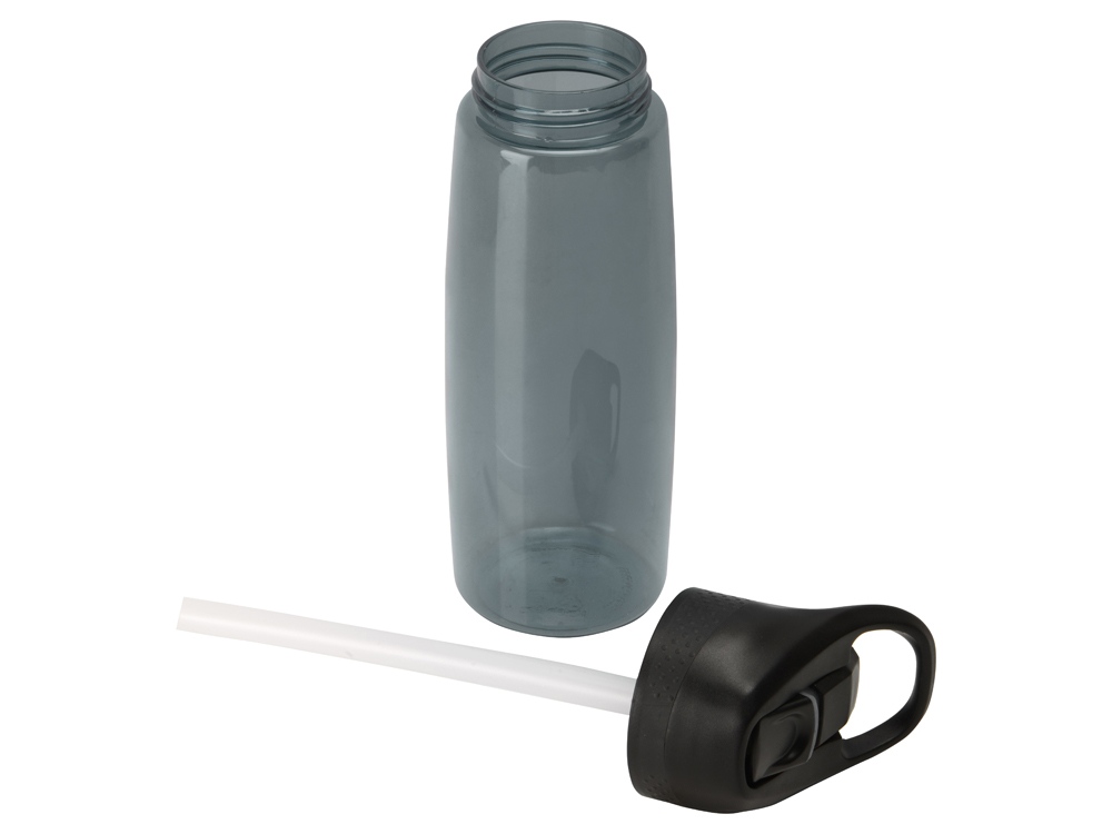 Бутылка c кнопкой Tank, тритан, 680мл Waterline, серый-3