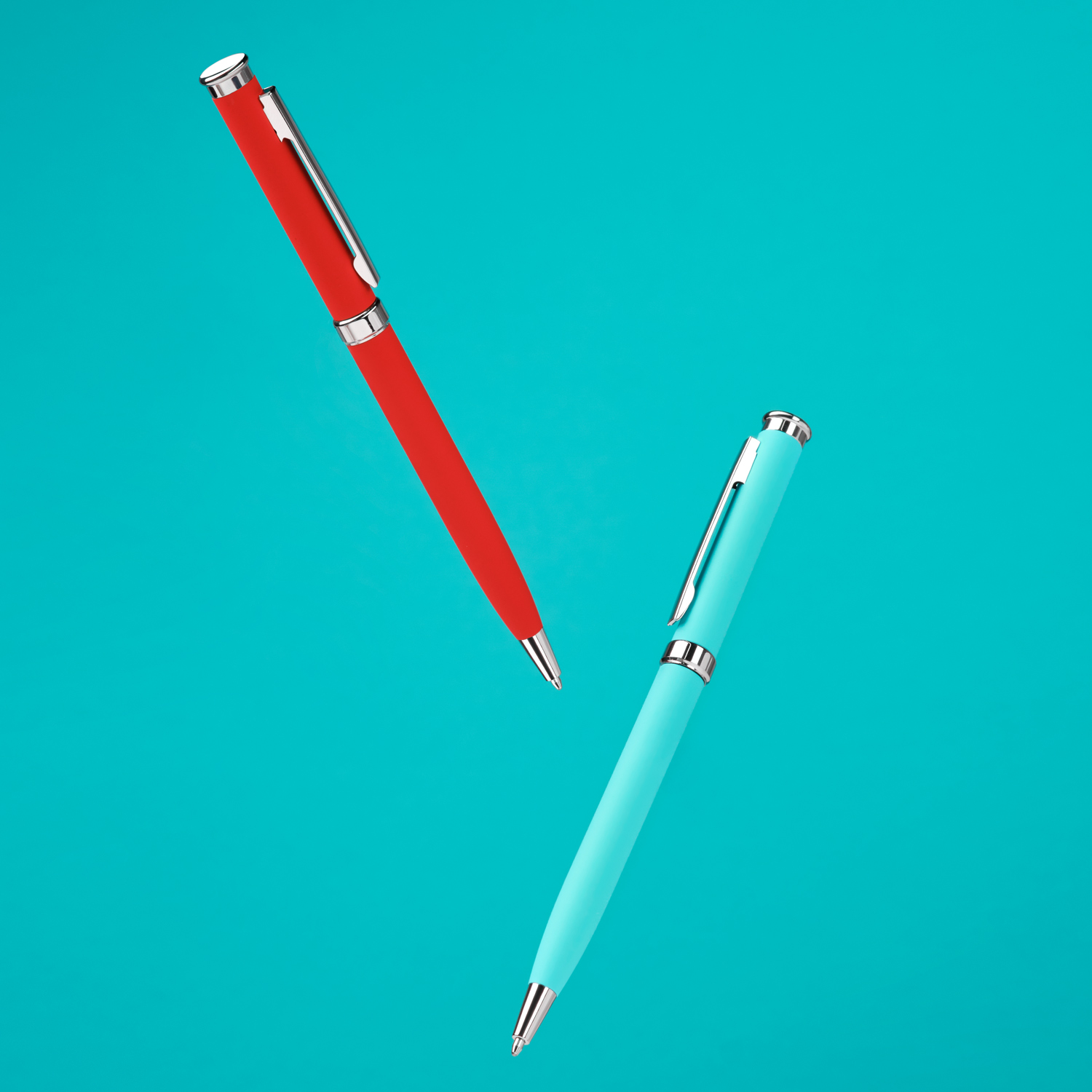 Шариковая ручка Бенуа (Benua), голубая-4