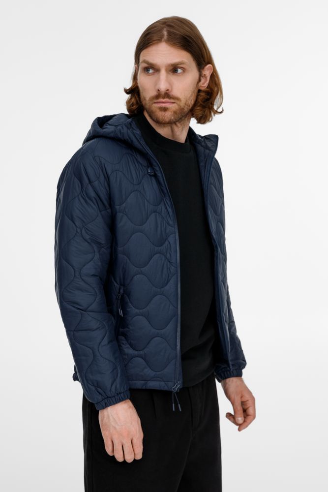 Куртка унисекс Tarnaby, темно-синяя-5