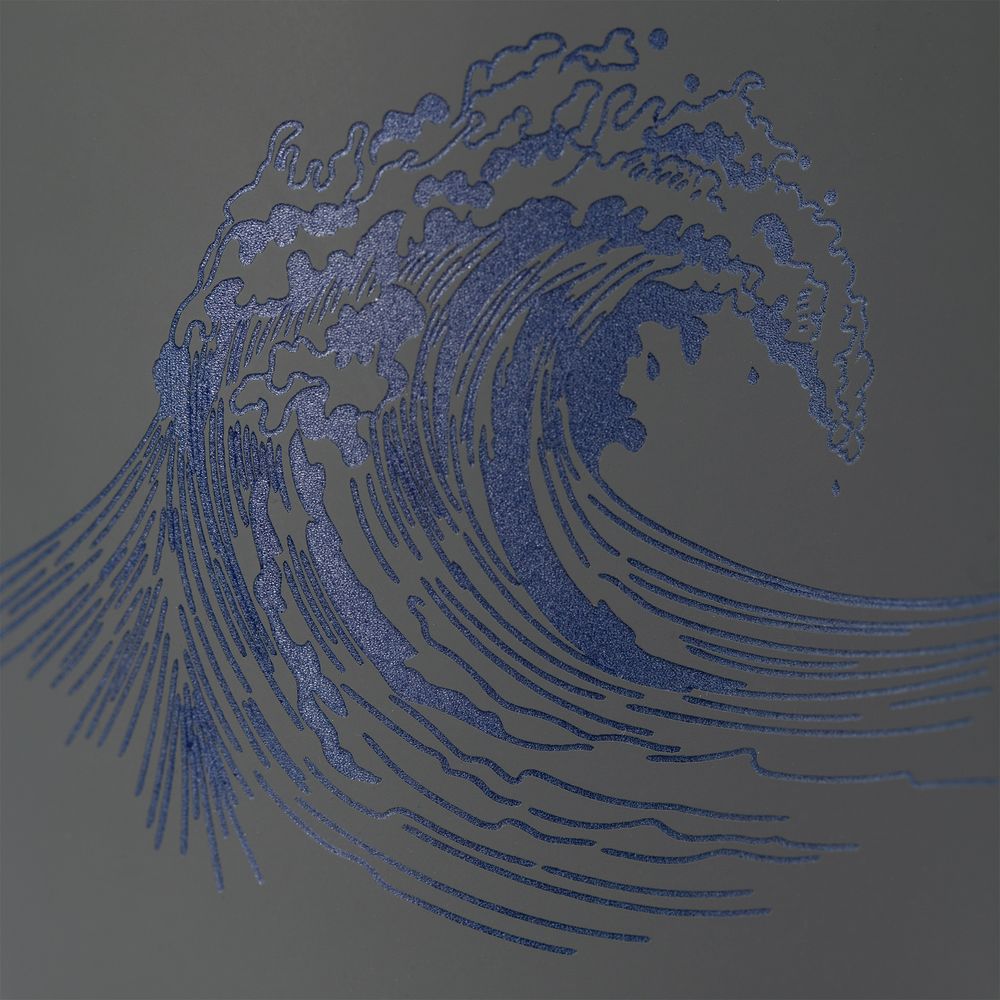 Кружка Surprise Touch с покрытием софт-тач, синяя-3