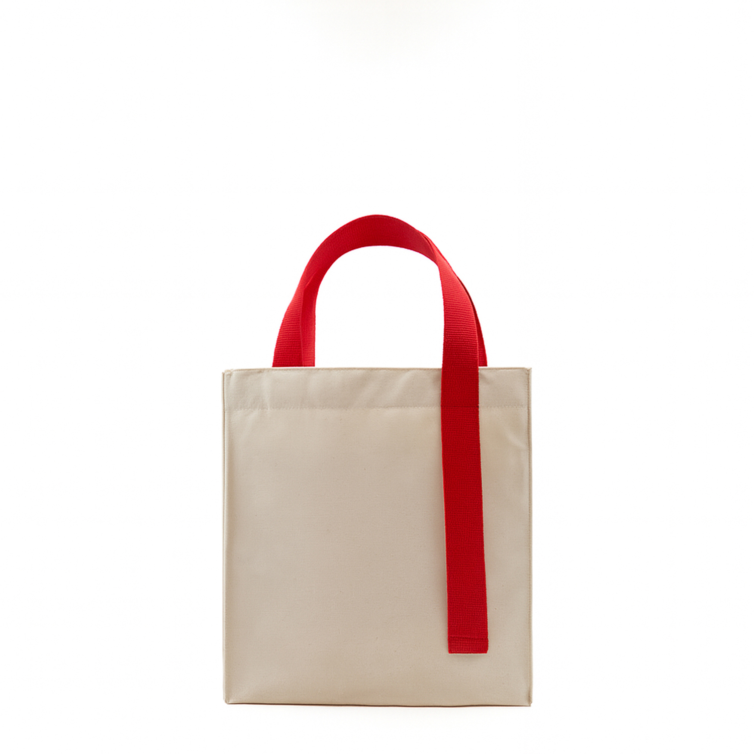Шоппер Superbag Pack (S) (неокрашенный с красным)-1