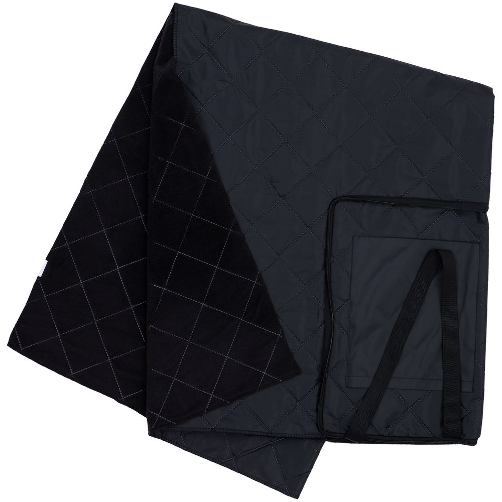 Плед для пикника Soft & Dry 2, черный-1