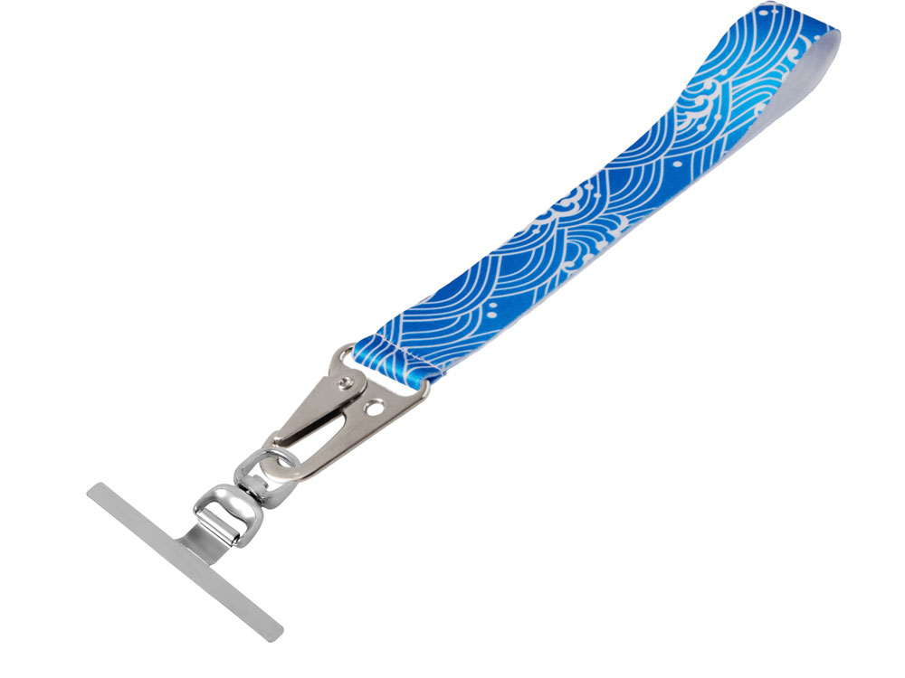 Ремувка под сублимацию с большим карабином и металлическим держателем для телефона-0