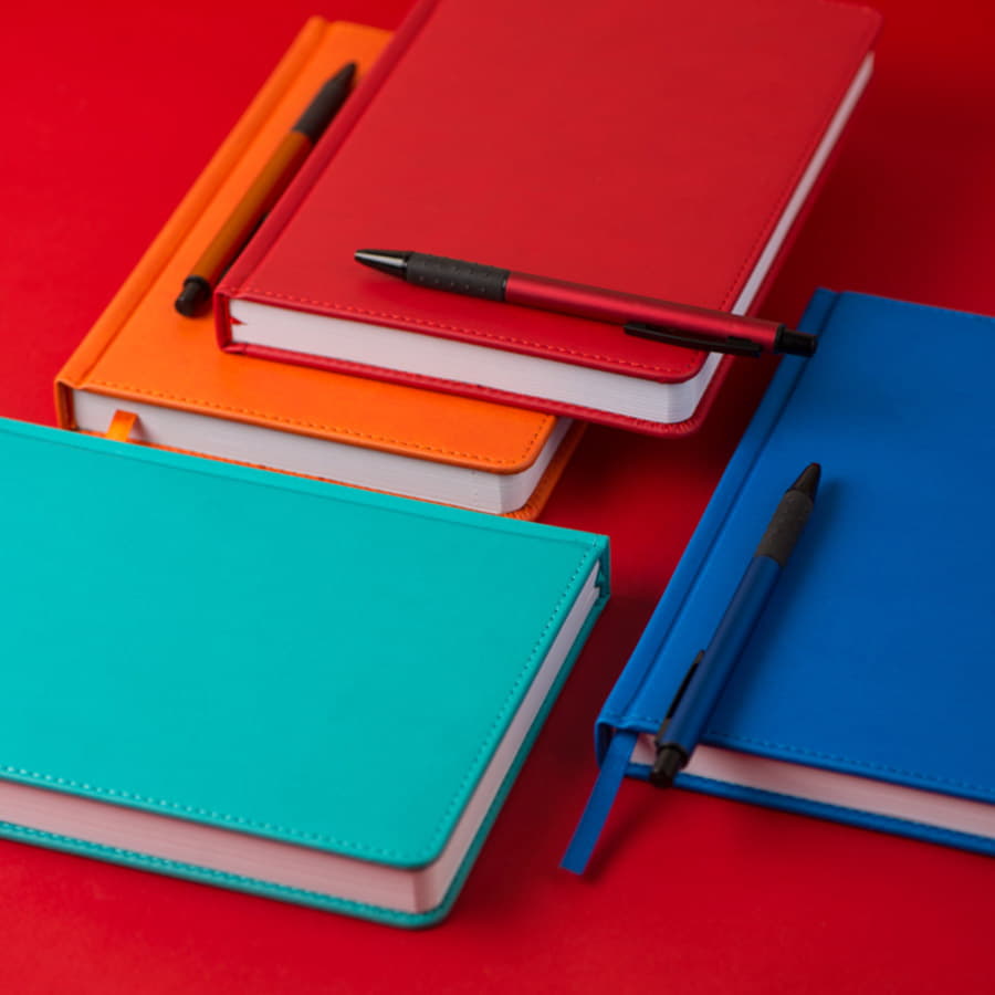 Ежедневник датированный на 2022 год Bliss, А5,  бирюзовый, белый блок, без обреза, бирюзовый-5