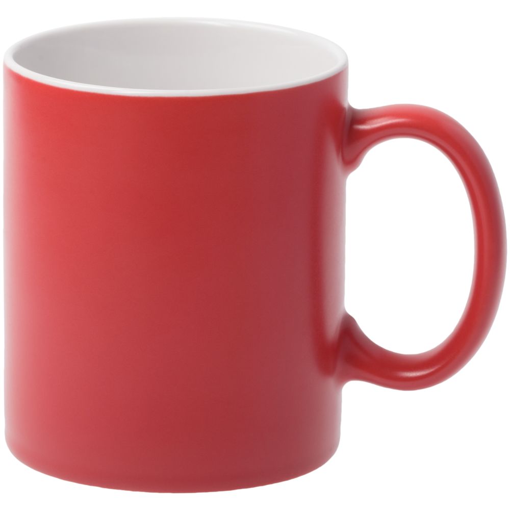 Кружка Promo матовая, красная-1