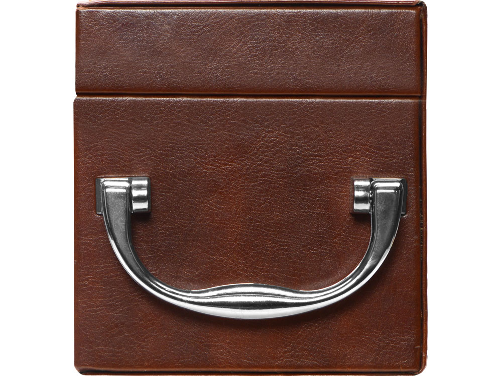 Набор аксессуаров для вина в подарочной коробке Fabrizio, коричневый-6