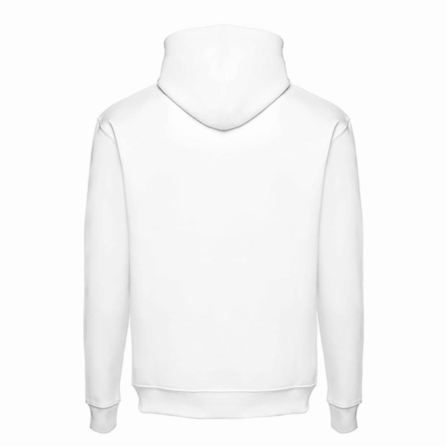Толстовка с капюшоном унисекс PHOENIX 320, белый-1