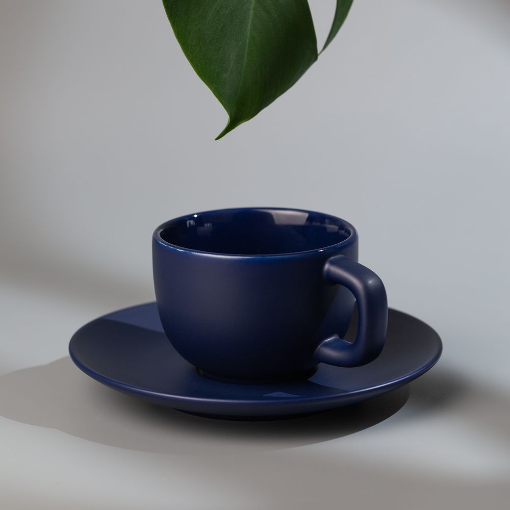 Чайная пара Stansa, темно-синяя-3