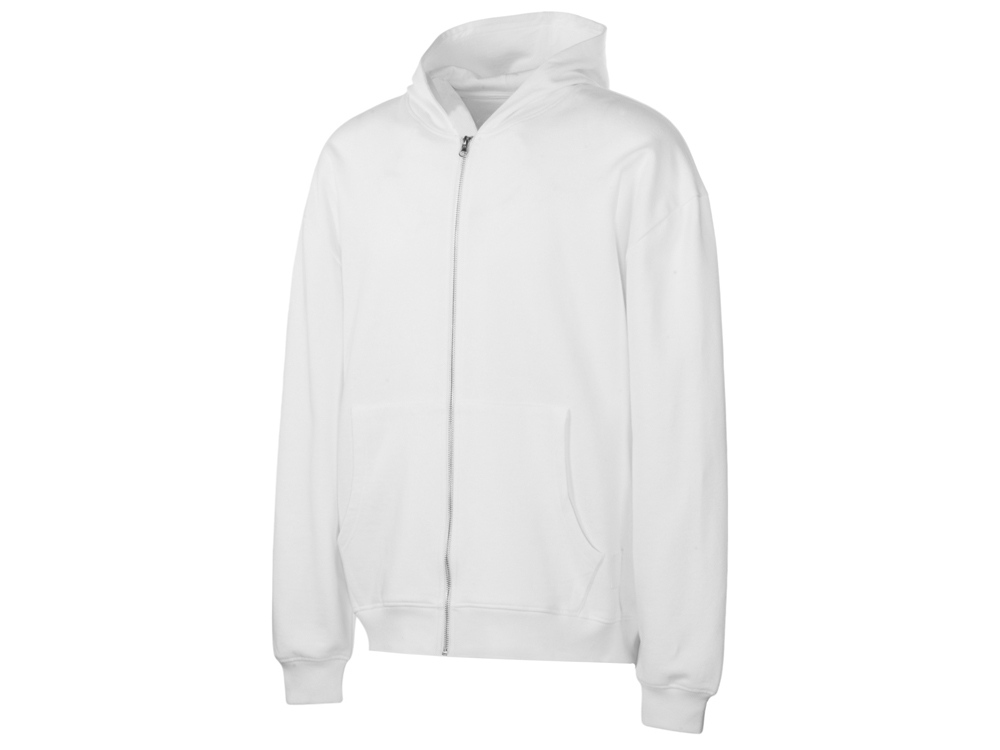 Толстовка оверсайз с капюшоном на молнии Monaco, белый-9