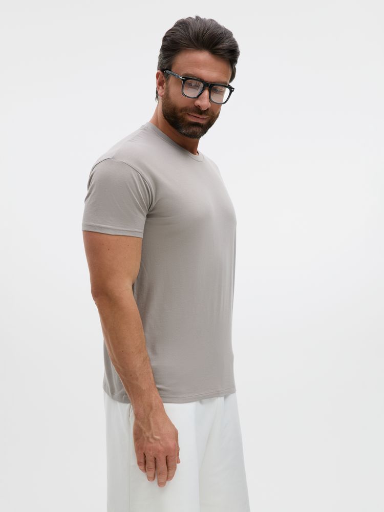 Футболка унисекс Regent 150, светло-серая-5