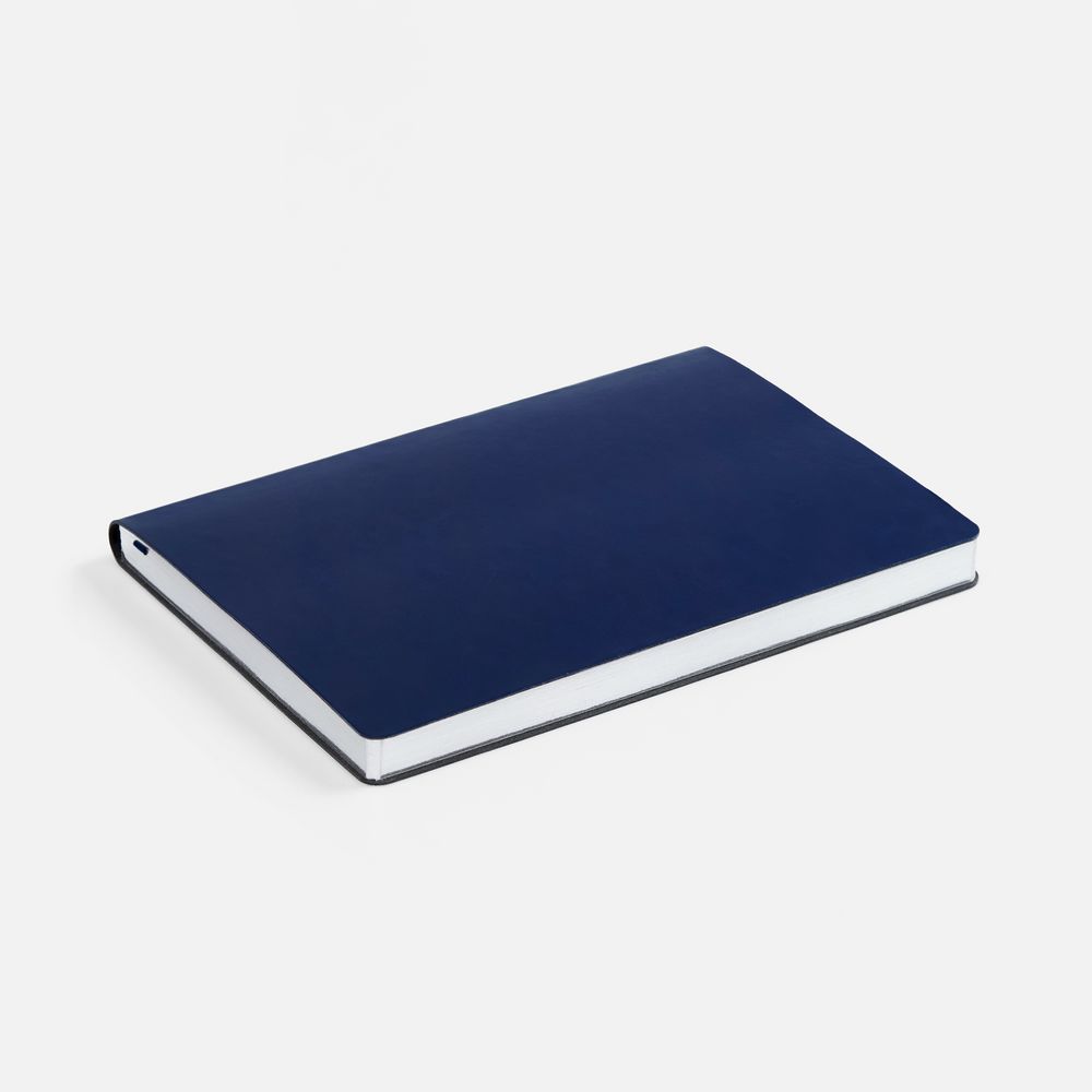 Ежедневник Nebraska Flex, недатированный, синий с серебром-2