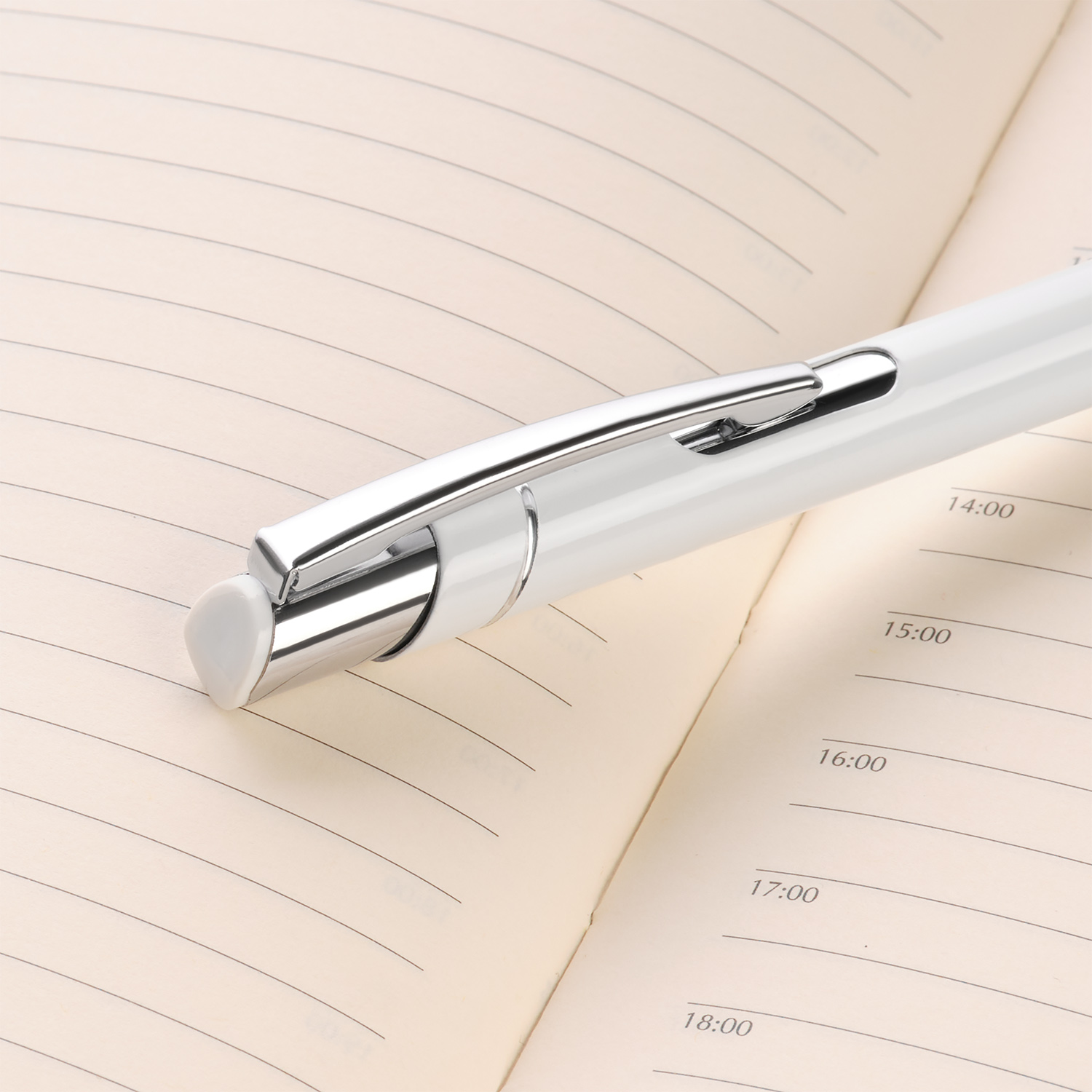 Шариковая ручка Lira, белая-4