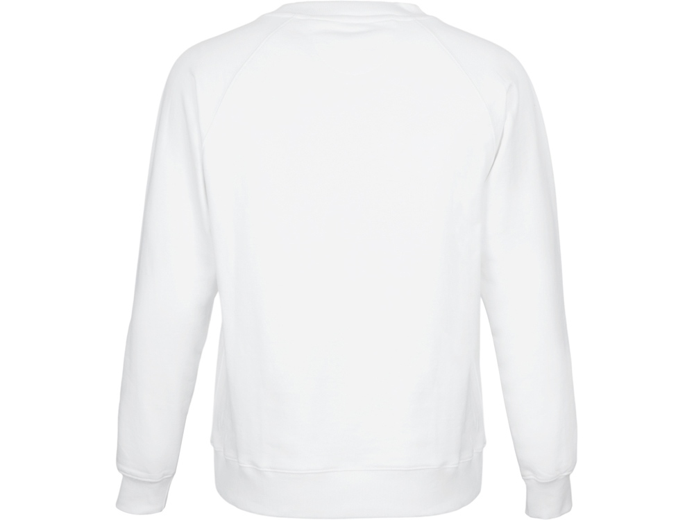 Свитшот оверсайз с рукавом реглан Belgrade, унисекс, белый-12