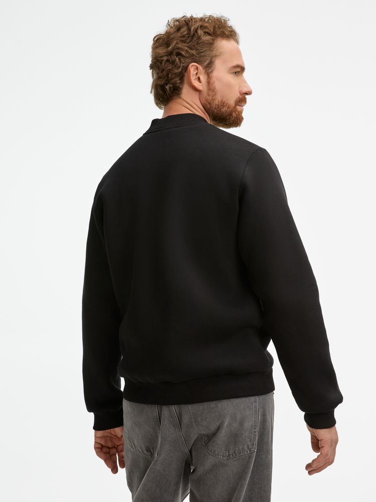 Бомбер унисекс AtmosWear, черный-7