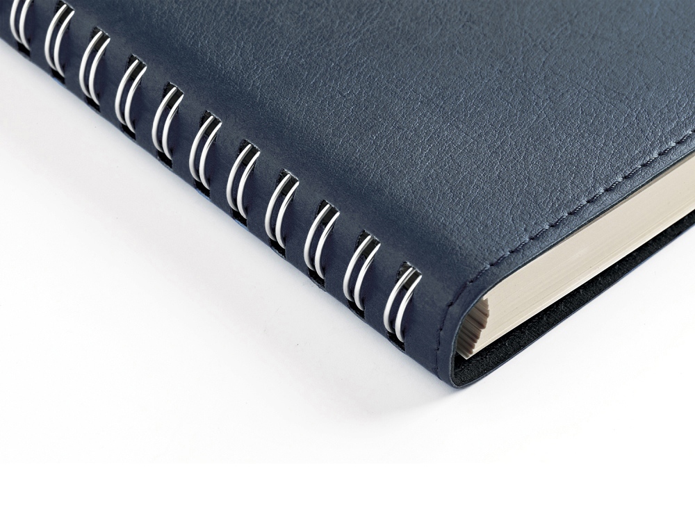 Ежедневник А5 недатированный Milano, темно-синий-5