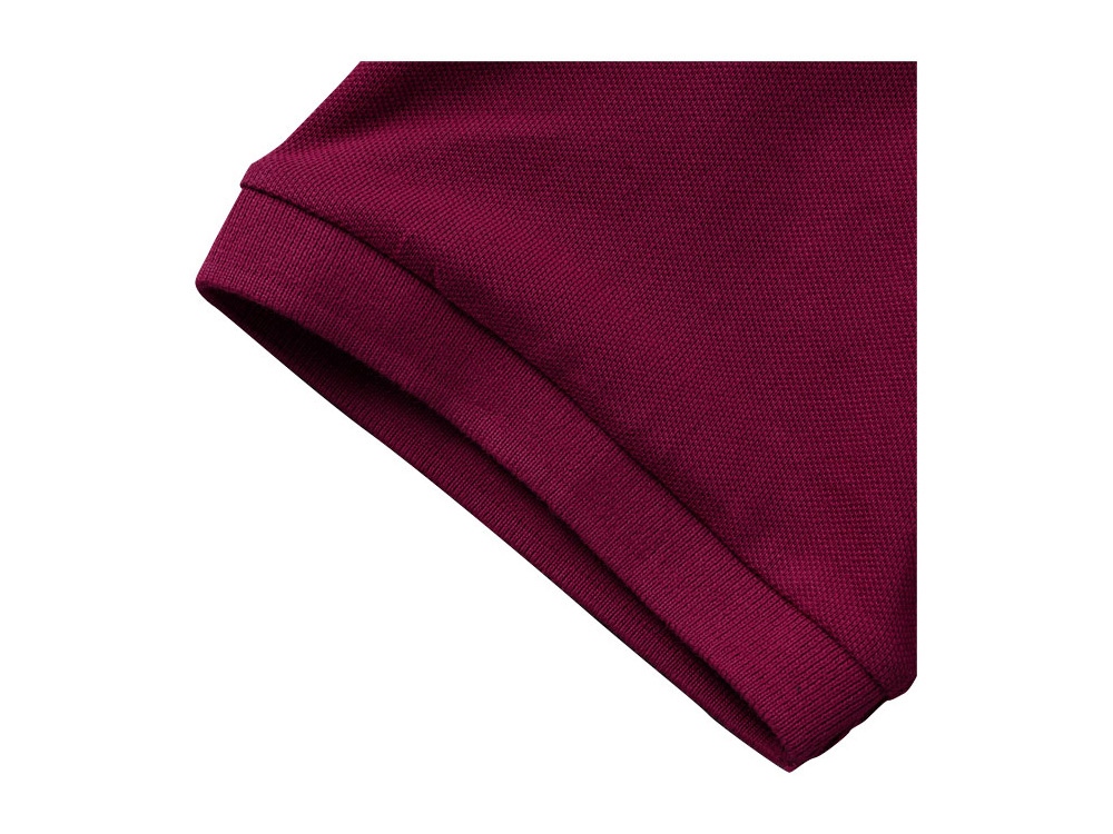 Calgary мужская футболка-поло с коротким рукавом, бургунди-5