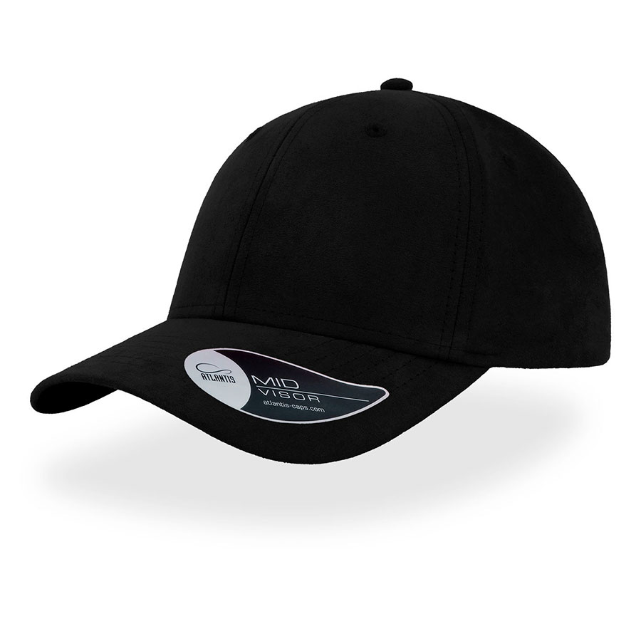 Бейсболка FAM, 6 клиньев, металлическая застежка, черный-0