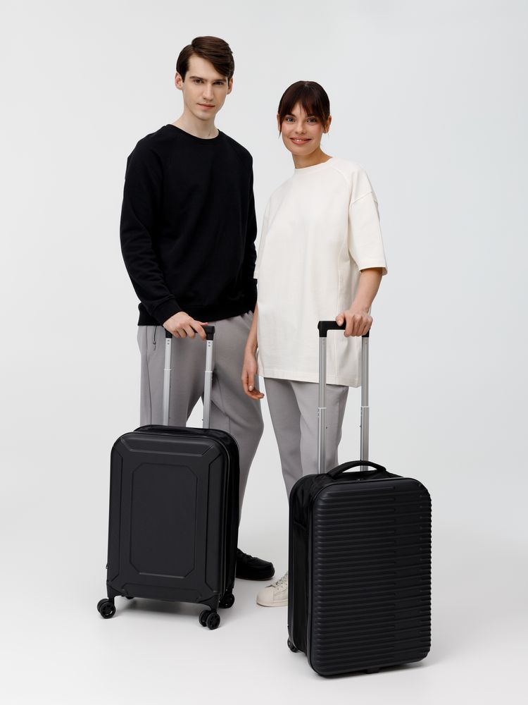 Чемодан Platta, черный-7