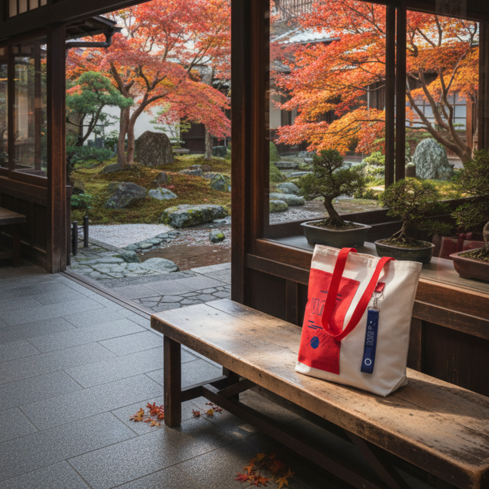 Сумка для покупок BANSHEE 325 г/м², Красный-6