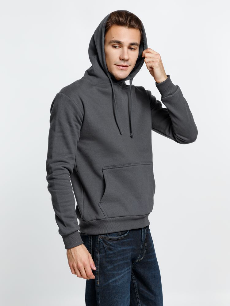 Худи Kirenga Heavy 2.0, темно-серое (графит)-6