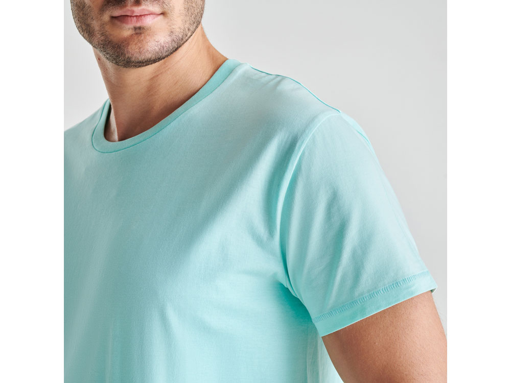 Футболка Golden мужская, ментоловый-5