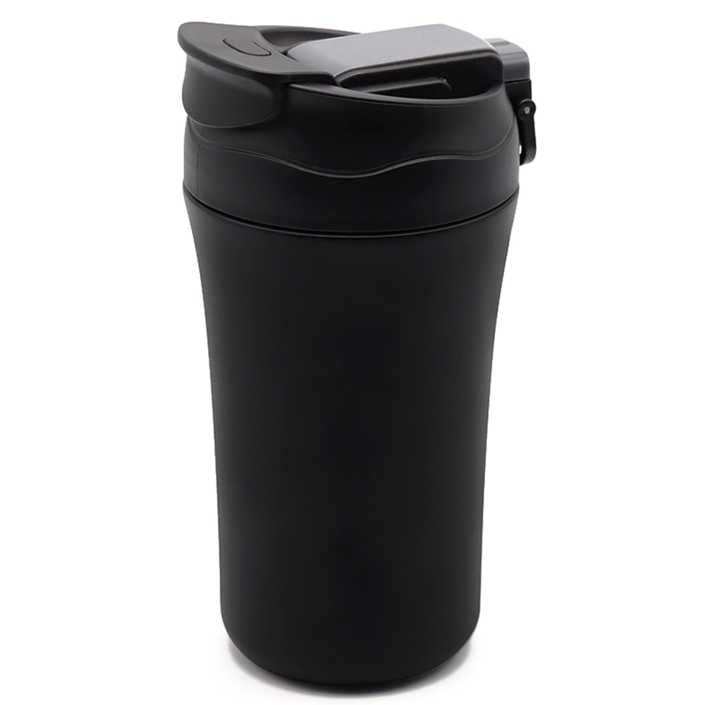 Термокружка с двойными стенками Molly, Черный-0