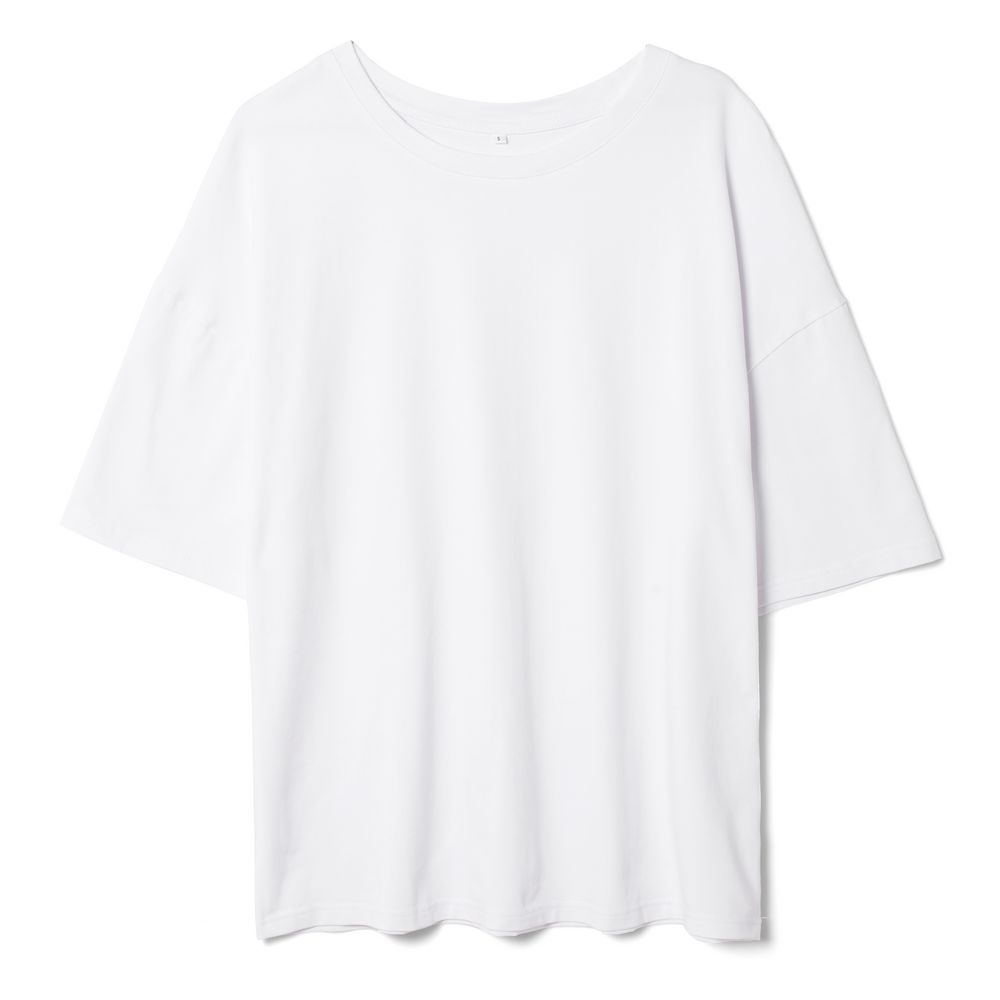 Футболка унисекс оверсайз Crosstown, белая-2