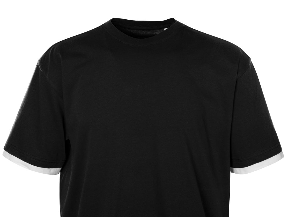 Футболка Rotterdam мужская, черный/белый-8