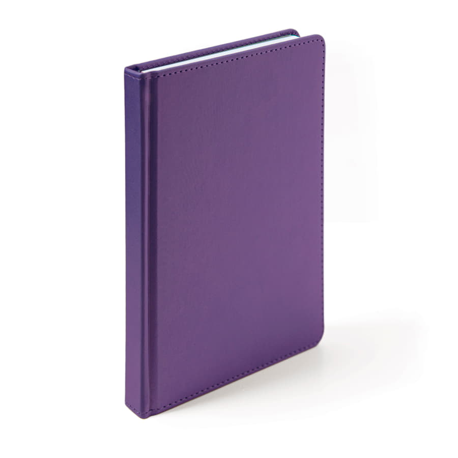Ежедневник недатированный Campbell, формат А5,  в линейку, фиолетовый-7