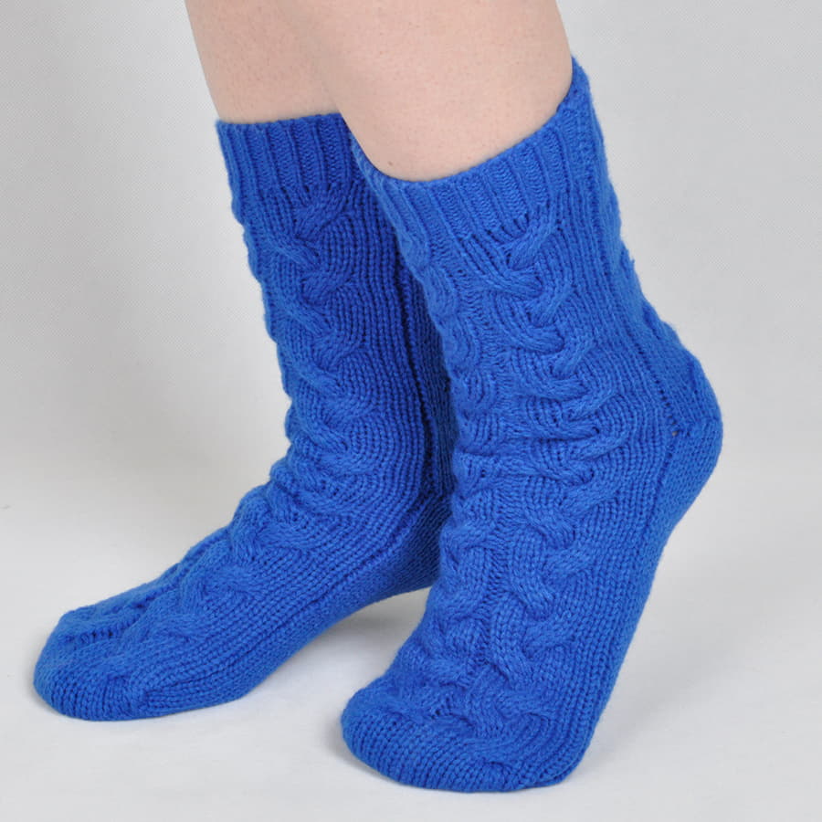 Носки подарочные "Irish", темно-синий_М, акрил, синий-2