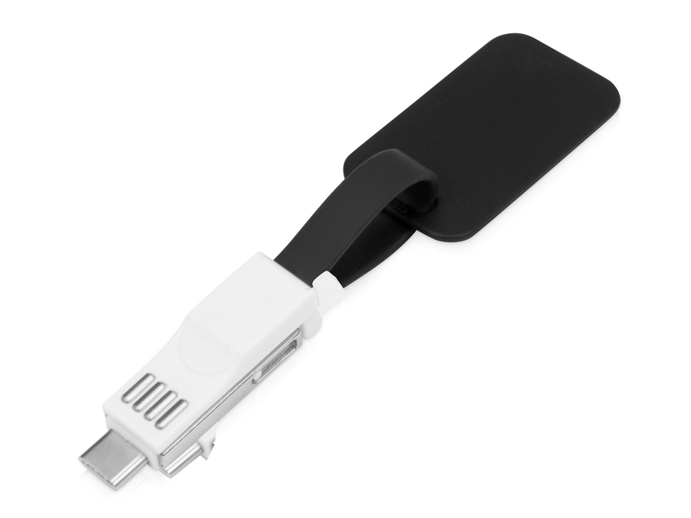 Зарядный кабель 3-в-1 Charge-it, черный-1