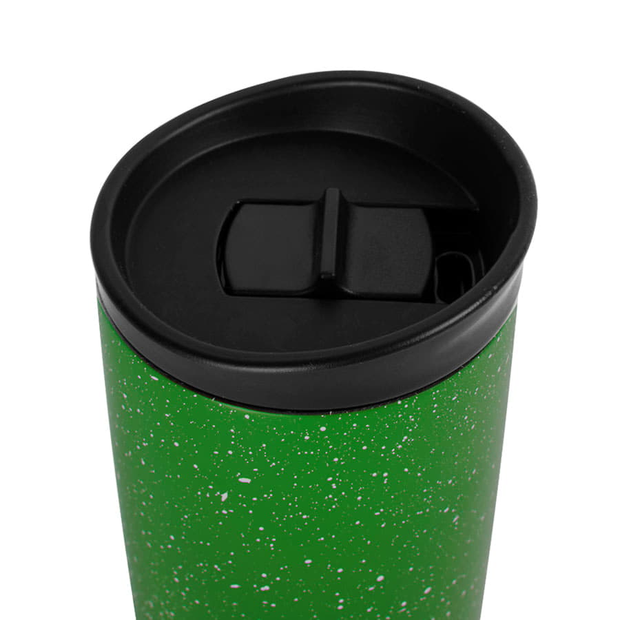 Термокружка вакуумная SPACE, 450 мл, зеленый-2