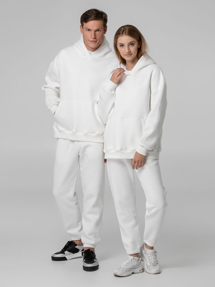 Худи Kulonga Oversize, молочно-белое-4