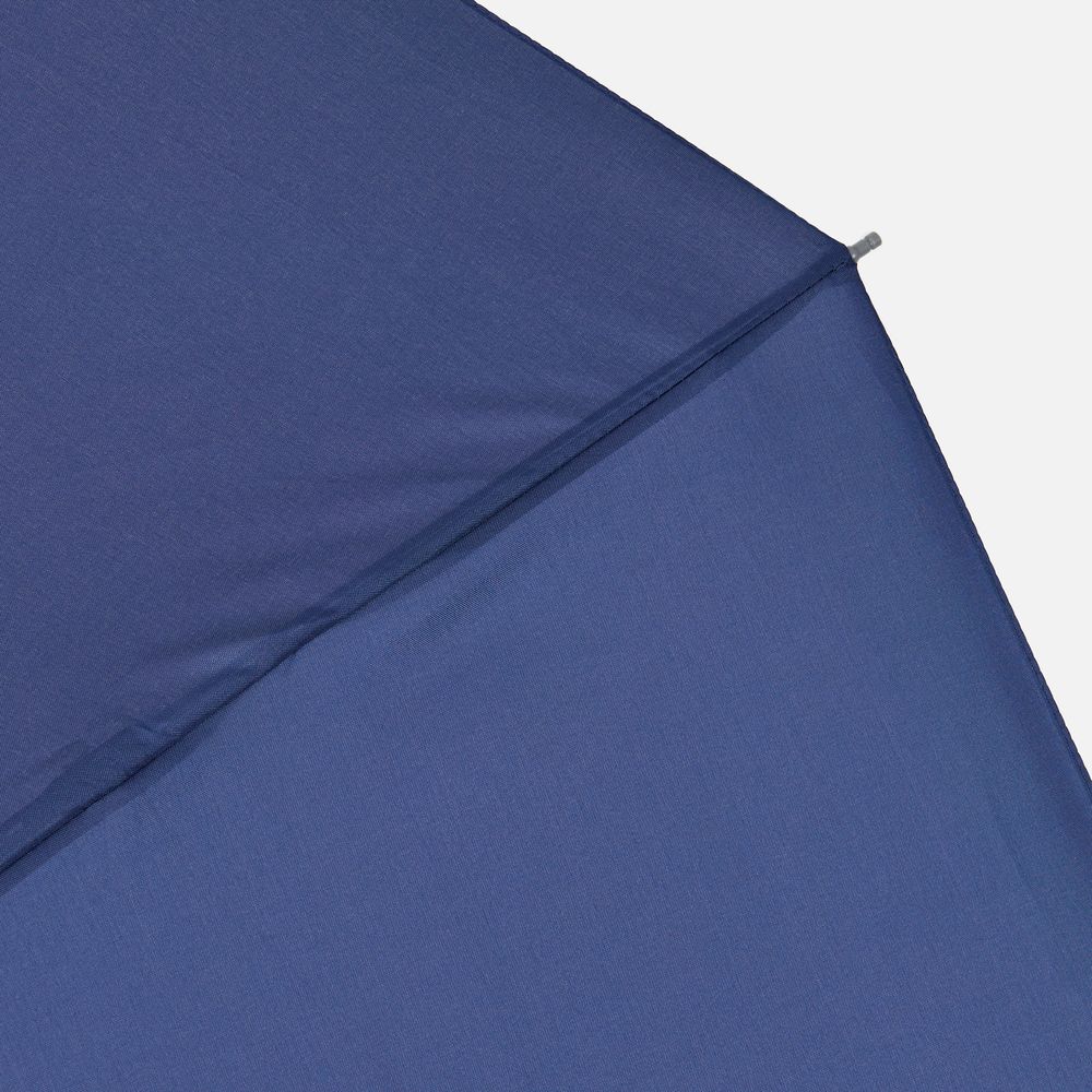 Зонт обратного сложения inLoop с ручкой-карабином, темно-синий-3