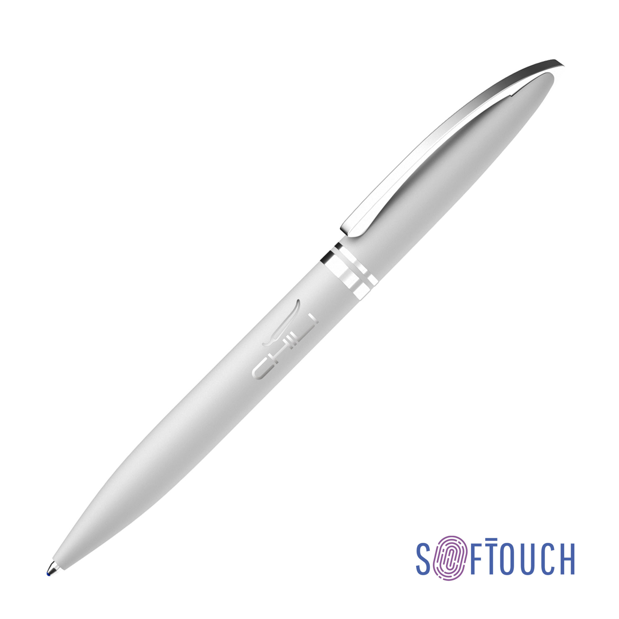 Ручка шариковая "Rocket", покрытие soft touch-0