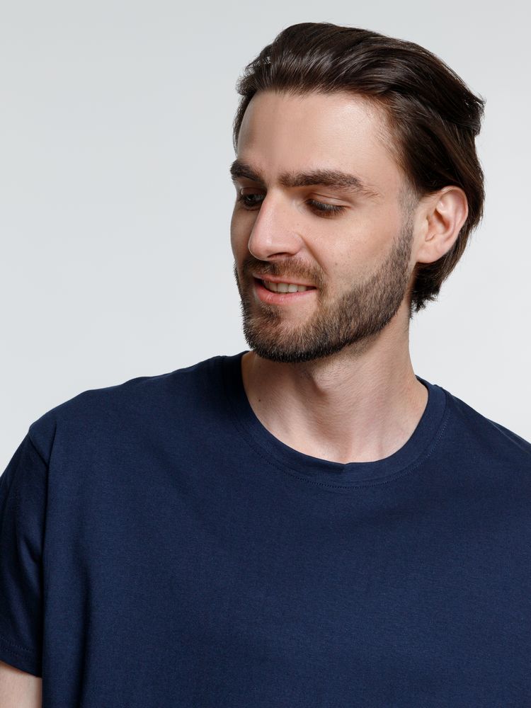 Футболка унисекс Ankara, темно-синяя-3