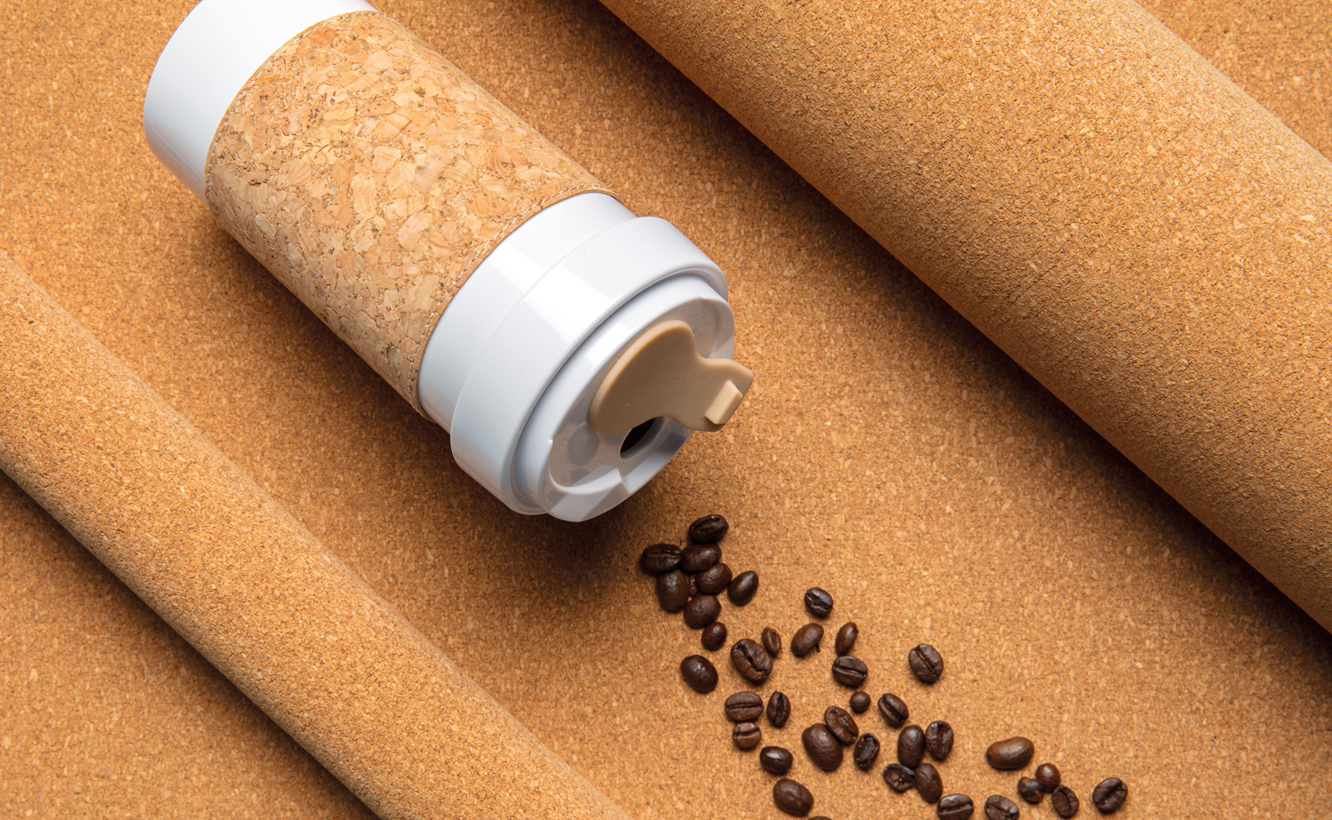 Стакан ECO с пробковым держателем, 400 мл-2