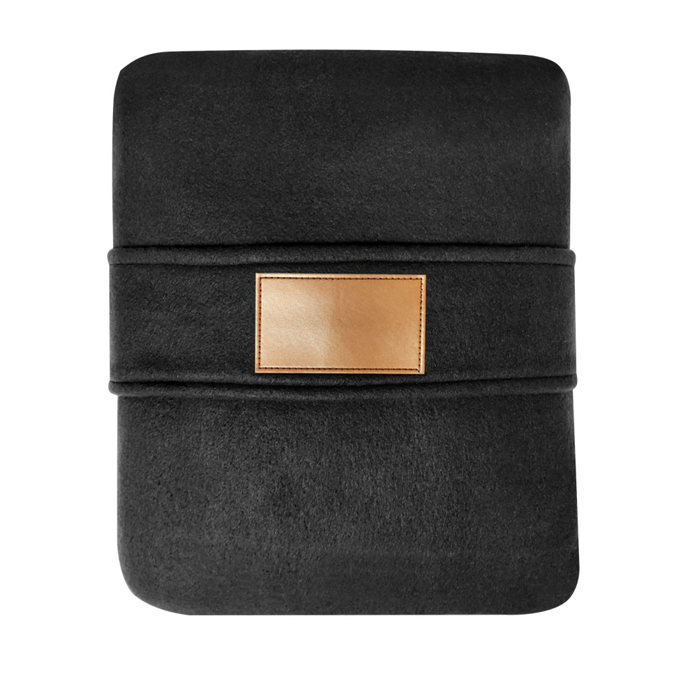 Плед Garda, Черный-0