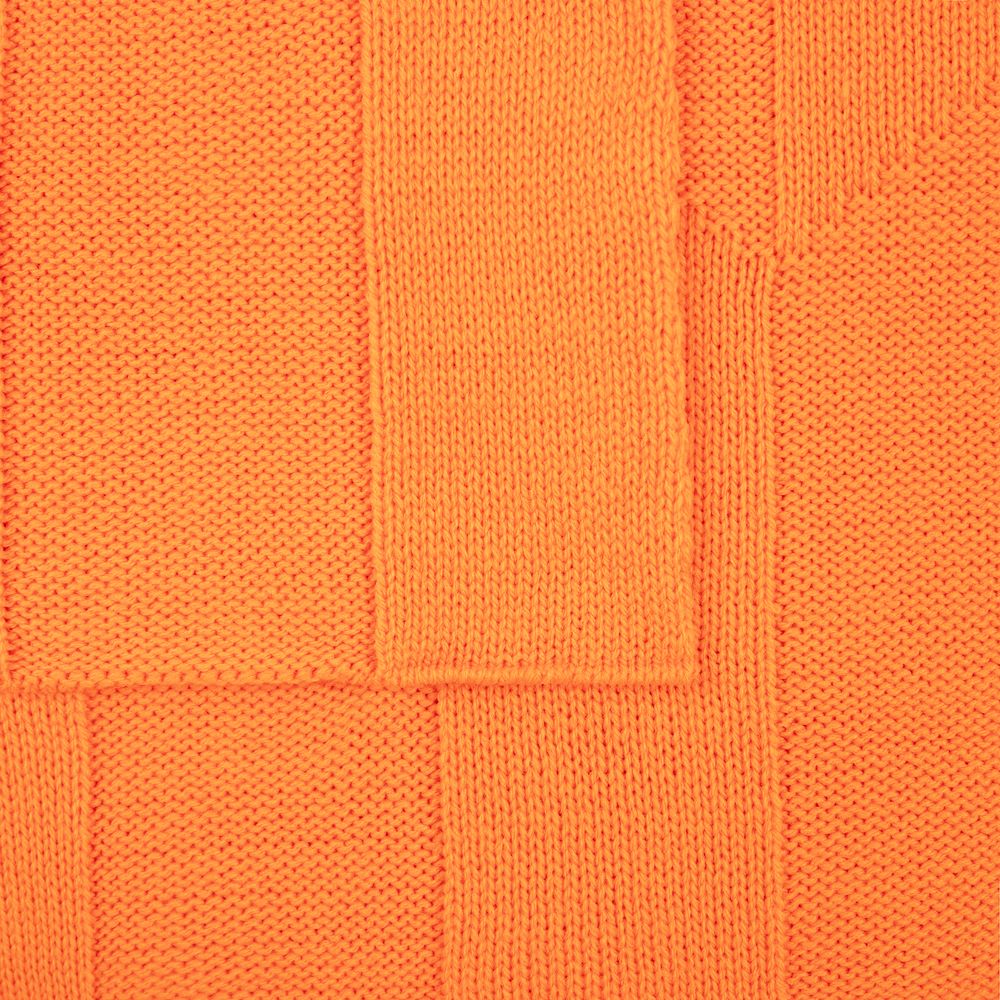 Плед Rombus, оранжевый (апельсин)-2