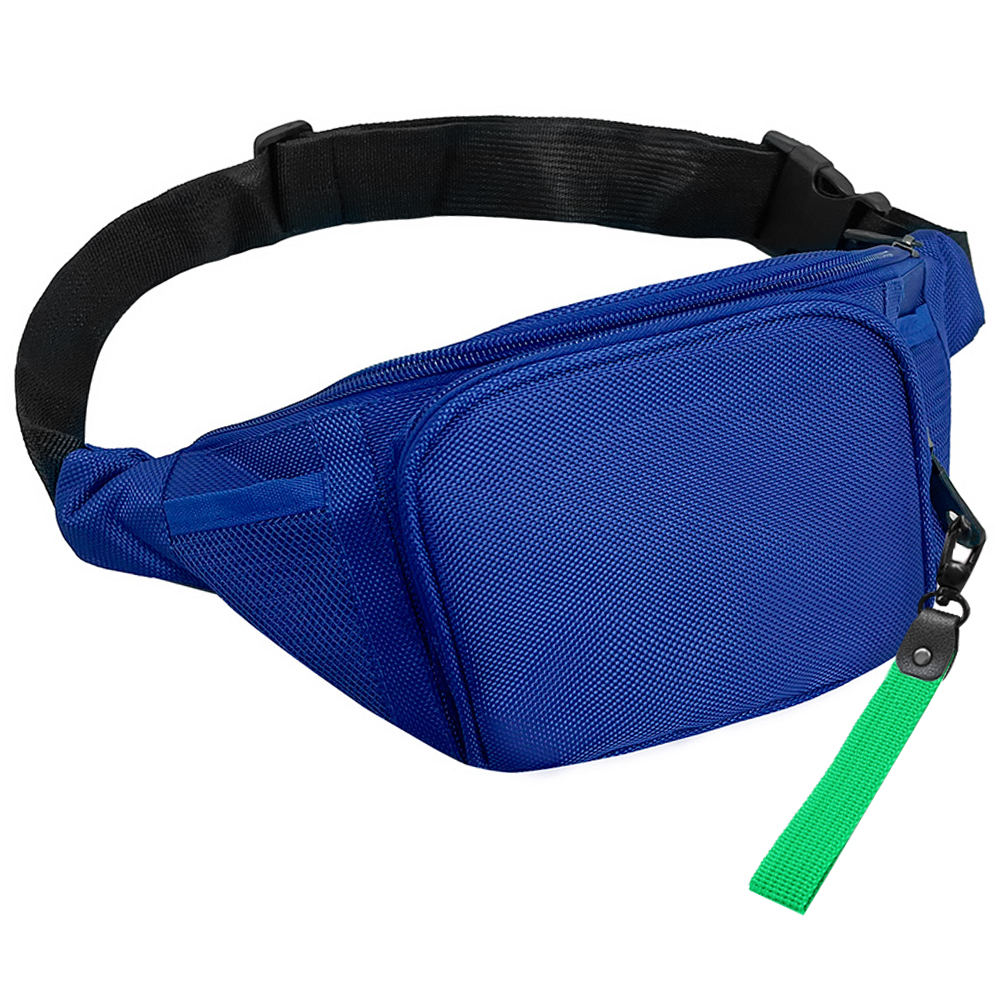 Поясная сумка SPLIT TO GO, Синий/Зелёный-0