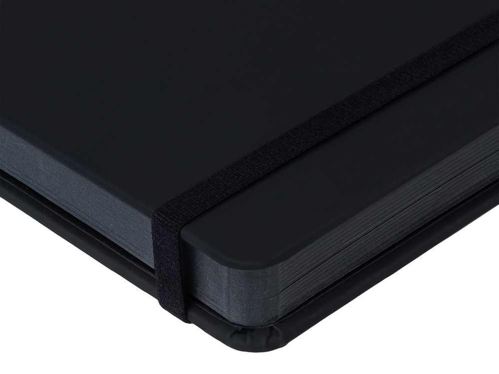 Скетчбук Sketch & Art в твердом переплете 143х216 мм, 100 л. черной бумаги 100 г/м2, черный-3